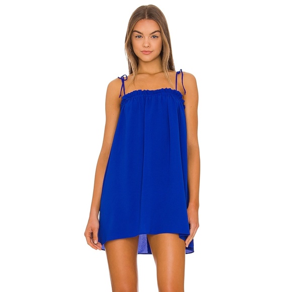 Show Me Your MuMu Dresses & Skirts - Show Me Your Mumu Angel Mini Dress - Bright Blue
